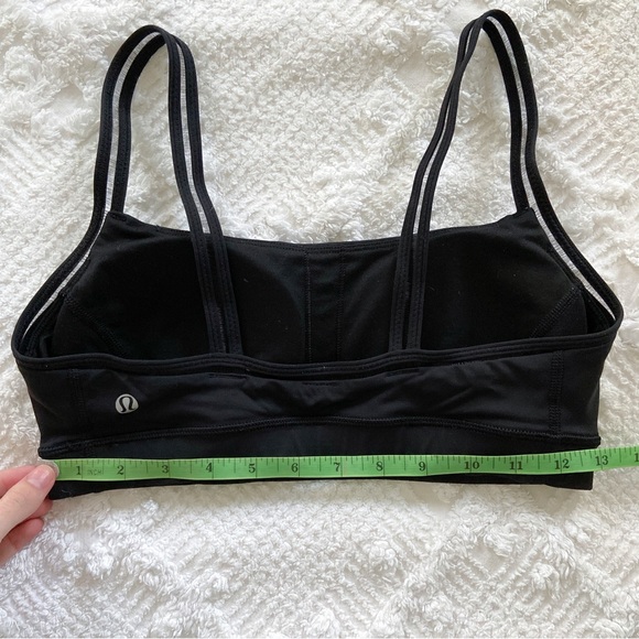 Lululemon Black Sports Bra Size 4 6 - Picture 5 of 5